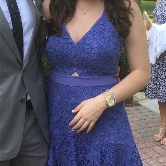 Rebecca Taylor Periwinkle Dress - Picture 7 of 7